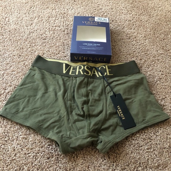 Versace Underwear Socks Versace Mens Low Rise Trunk Boxer Briefs Size 3 M Poshmark